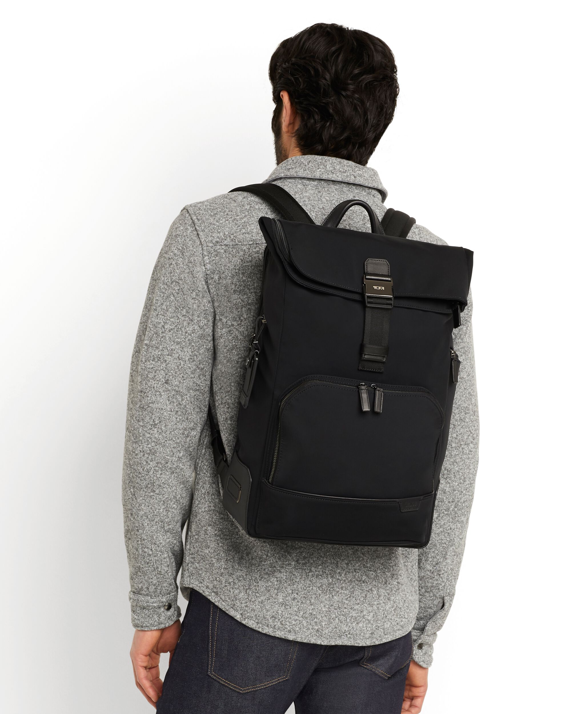 TUMI】HARRISON Oak Roll Top Backpackビジネスバックパック - バッグ